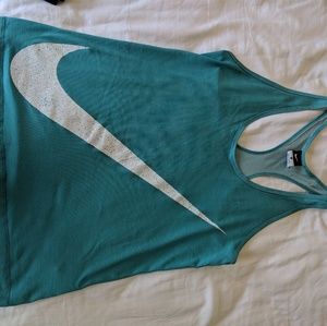 Teal Nike tank top